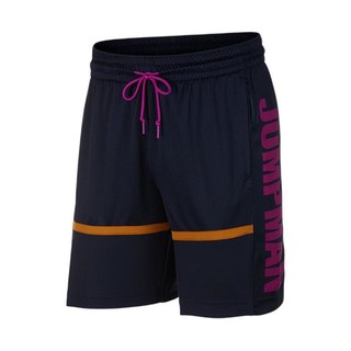 AIR JORDAN Jumpman 男子篮球短裤 BQ8796-451 黑/紫 XL