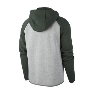 NIKE 耐克 Sportswear Tech Fleece 男子运动卫衣 928484-065 绿色/灰 S