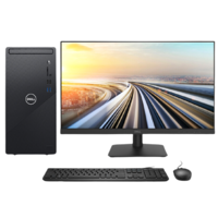 DELL 戴尔 灵越 3891 十一代酷睿版 27英寸 商务台式机 黑色 (酷睿i5-11400、GT 730、8GB、1TB SSD、风冷)