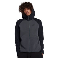 NIKE 耐克 Sportswear Tech Fleece 男子运动卫衣 928484-060 黑色/灰蓝 M