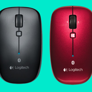 logitech 罗技 M557 蓝牙无线鼠标 1000DPI 黑色