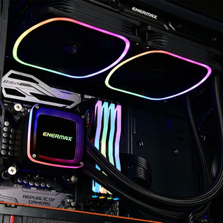 Enermax 安耐美 晶蝶240 240mm 一体式水冷散热器 RGB