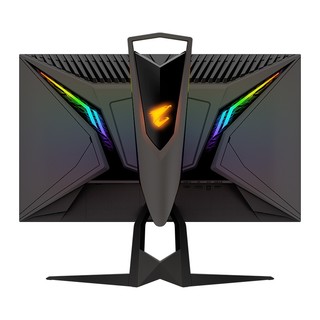 GIGABYTE 技嘉 KD25F 24.5英寸 IPS G-sync FreeSync 显示器(1920×1080、240Hz、100%sRGB）+AORUS K1机械键盘