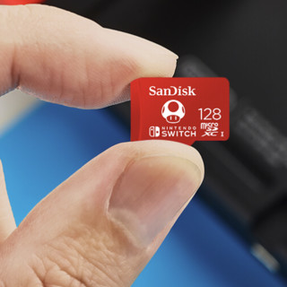 SanDisk 闪迪 SDSQXAO-256G-ZNCZN 马里奥赛车款 存储卡 128GB（V30、U3）