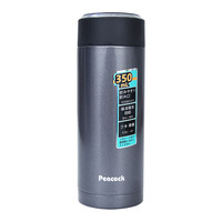 Peacock 孔雀 CBA-35-B 保温杯 350ml 黑色