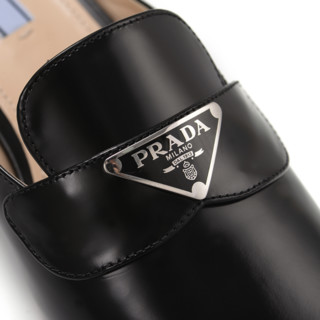 PRADA 普拉达 女士穆勒鞋 1D015MF020-055-F0002 黑色 38