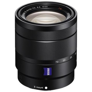 SONY 索尼 Vario-Tessar T* E 16-70mm F4.0 ZA OSS 标准变焦镜头 索尼E卡口 55mm