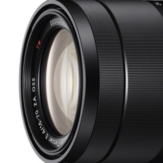 SONY 索尼 Vario-Tessar T* E 16-70mm F4.0 ZA OSS 标准变焦镜头 索尼E卡口 55mm