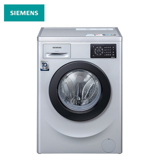 SIEMENS 西门子 IQ100系列 WM12L2E88W 滚筒洗衣机 8kg 银色
