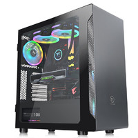 Thermaltake 曜越 启航者A1 Pro RGB ATX机箱 半侧透 银色