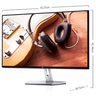 DELL 戴尔 S2719H 27英寸 IPS 显示器(1920×1080、99%sRGB）