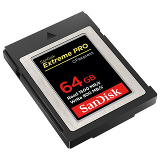 SanDisk 闪迪 Extreme PRO 至尊超极速系列 SDCFE-064G-ZN4NN CF存储卡 64GB（1500MB/s）