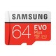  SAMSUNG 三星 EVO PLUS MicroSD存储卡 64GB　