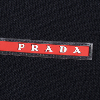 PRADA 普拉达 男士短袖POLO衫 SJJ887-322-F01AE 藏蓝色 M