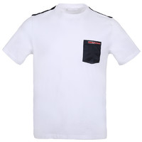 PRADA 普拉达 男士圆领短袖T恤 SJM979-710-F0944 白色 XL