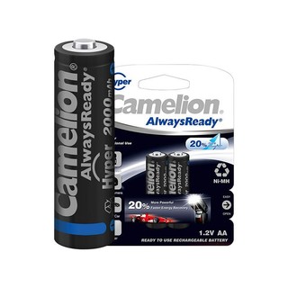 Camelion 飞狮 5号镍氢电池 1.2V 2000mAh 2粒装