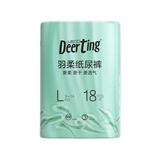 Deerting 小鹿叮叮 羽柔系列 纸尿裤 L18片