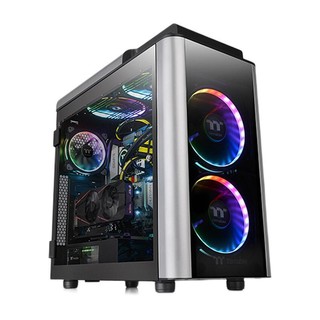 Thermaltake 曜越 Level 20 GT 周年纪念款 E-ATX机箱 半侧透 黑色