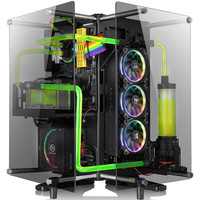 Thermaltake 曜越 Core P90 TG ATX机箱 半侧透 黑色