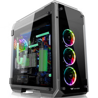 Thermaltake 曜越 View 71 TG RGB E-ATX机箱 半侧透 黑色