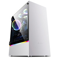 GOLDEN FIELD 金河田 峥嵘Z23 RGB E-ATX机箱 半侧透 白色