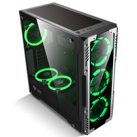 GOLDEN FIELD 金河田 峥嵘Z2 ATX机箱 半侧透 黑色