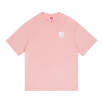 REDCHARCOAL 红色木炭 男女款圆领短袖T恤 3RC21203660 粉色 S