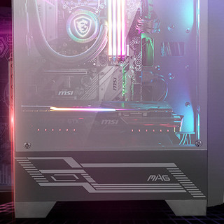 MSI 微星 FORGE战斧 RGB ATX机箱 半侧透 黑色