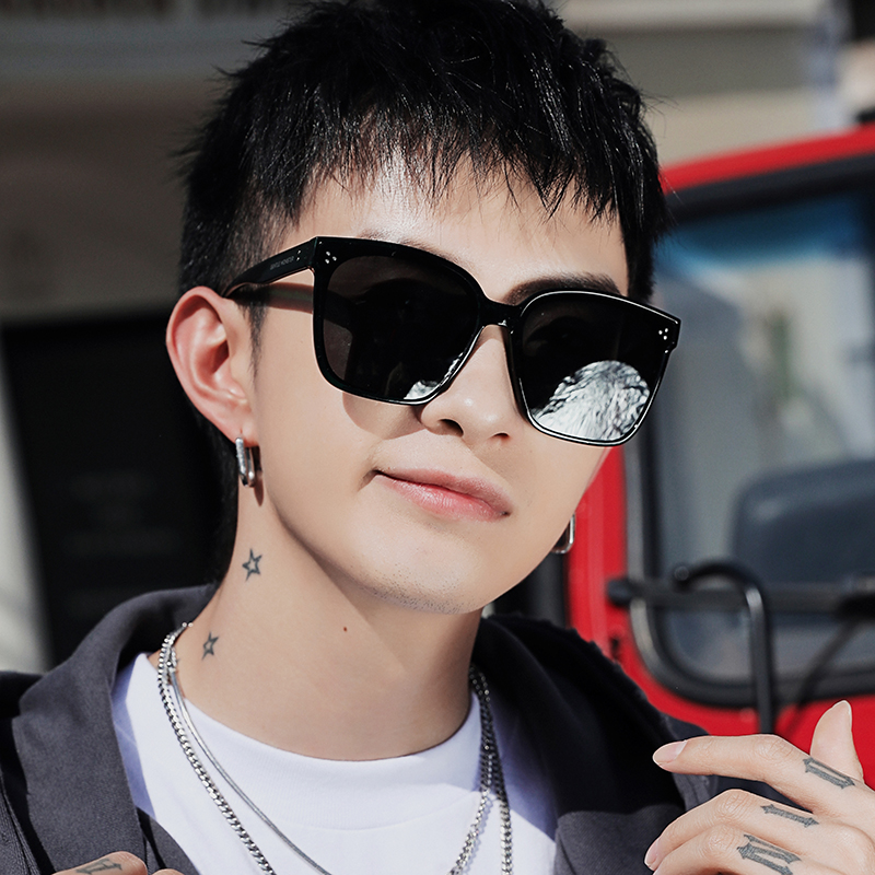 墨镜男士2021新款潮流gm太阳镜偏光驾驶开车专用近视眼镜网红眼睛