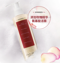 KORRES 野玫瑰焕白泡沫洗面奶 200ml