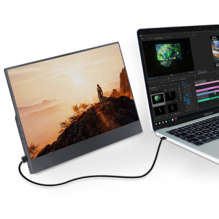 奥斯曼 便携显示器ps4 switch电脑手机外接副屏 12