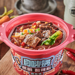 自嗨锅 嗦哈酸辣粉自热粉丝即食速食方便粉丝网红夜宵