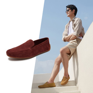 Clarks 其乐 男鞋Reazor Plain2020春夏新款经典一脚蹬乐福鞋豆豆鞋