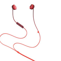 TCL SOCL200 半入耳式动圈有线耳机 樱桃红 3.5mm