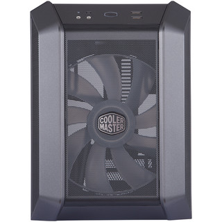 COOLER MASTER 酷冷至尊 MasterCase H100 RGB MINI-ATX机箱 非侧透 黑色