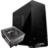 MSI 微星 MAG Bunker ATX机箱 非侧透 黑色 含电源 550W