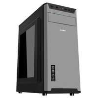 SAMA 先马 杰作 ATX机箱 半侧透 灰色