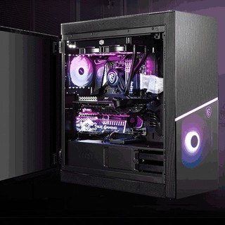 MSI 微星 MPG SEKIRA 500X 幻彩佩龙斧 RGB E-ATX机箱 半侧透 黑色+MPG Z390 GAMING PRO CARBON主板