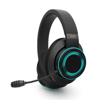 CREATIVE 创新 SXFI GAMER 头戴式耳罩式降噪有线游戏耳机 黑色 3.5mm