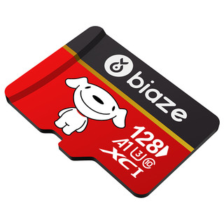 Biaze 毕亚兹 TF128 京东JOY联名款 Micro-SD存储卡 128GB（UHS-I、V30、U3、A1）