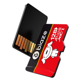 Biaze 毕亚兹 TF128 京东JOY联名款 Micro-SD存储卡 128GB（UHS-I、V30、U3、A1）