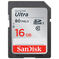 SanDisk 闪迪 SDSDUNC-016G-ZN6IN SD存储卡 16GB（UHS-I）