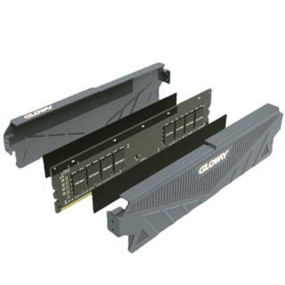 GLOWAY 光威 天策系列 DDR4 3000MHz 台式机内存 马甲条 摩登灰 16GB 8GB*2