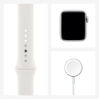 苹果（Apple） iWatch Series6/SE 智能运动电话手表男女通用铝金属表壳 白色 【S6】40mm GPS版