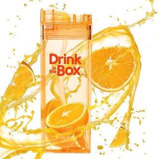 Drink in the Box ET235 儿童吸管杯 235ml 橙色