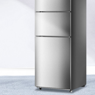 Electrolux 伊莱克斯 BCD-220MITD 风冷三门冰箱 228L 银色