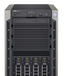 DELL 戴尔 T440 塔式 服务器(至强铜牌 3204、6核、16个内存插槽、8GB 内存、1 个2TB SAS、双千兆网络接口、495W 电源)