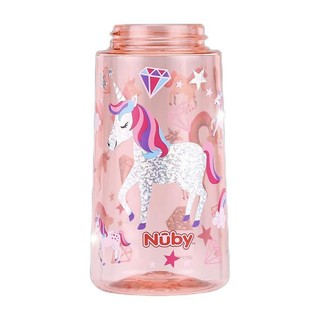 Nuby 努比 10659 儿童吸管杯 450ml 粉色独角兽