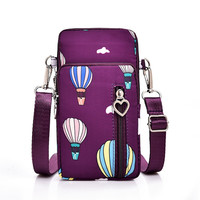 XITU 曦途 女子手腕包 紫红气球 大号