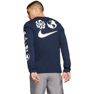 NIKE 耐克 DRI-FIT 男子运动T恤 BV7831-451 蓝色 M